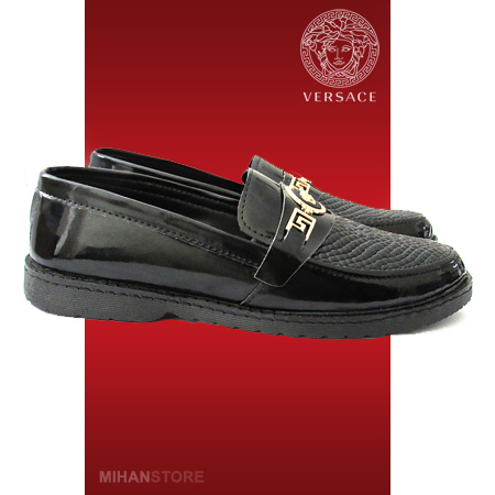 کفش ورنی مردانه Versace